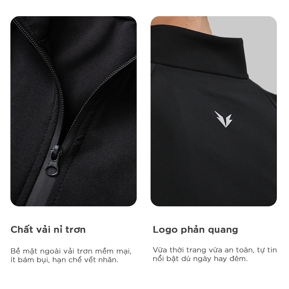 Áo Khoác Nỉ Nam Bazik Tracket