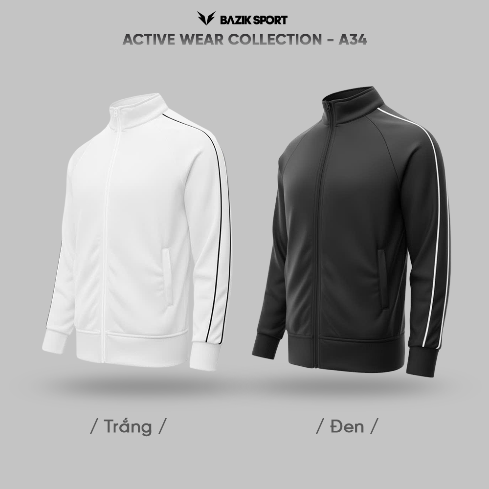 Áo Khoác Nỉ Nam Bazik Tracket
