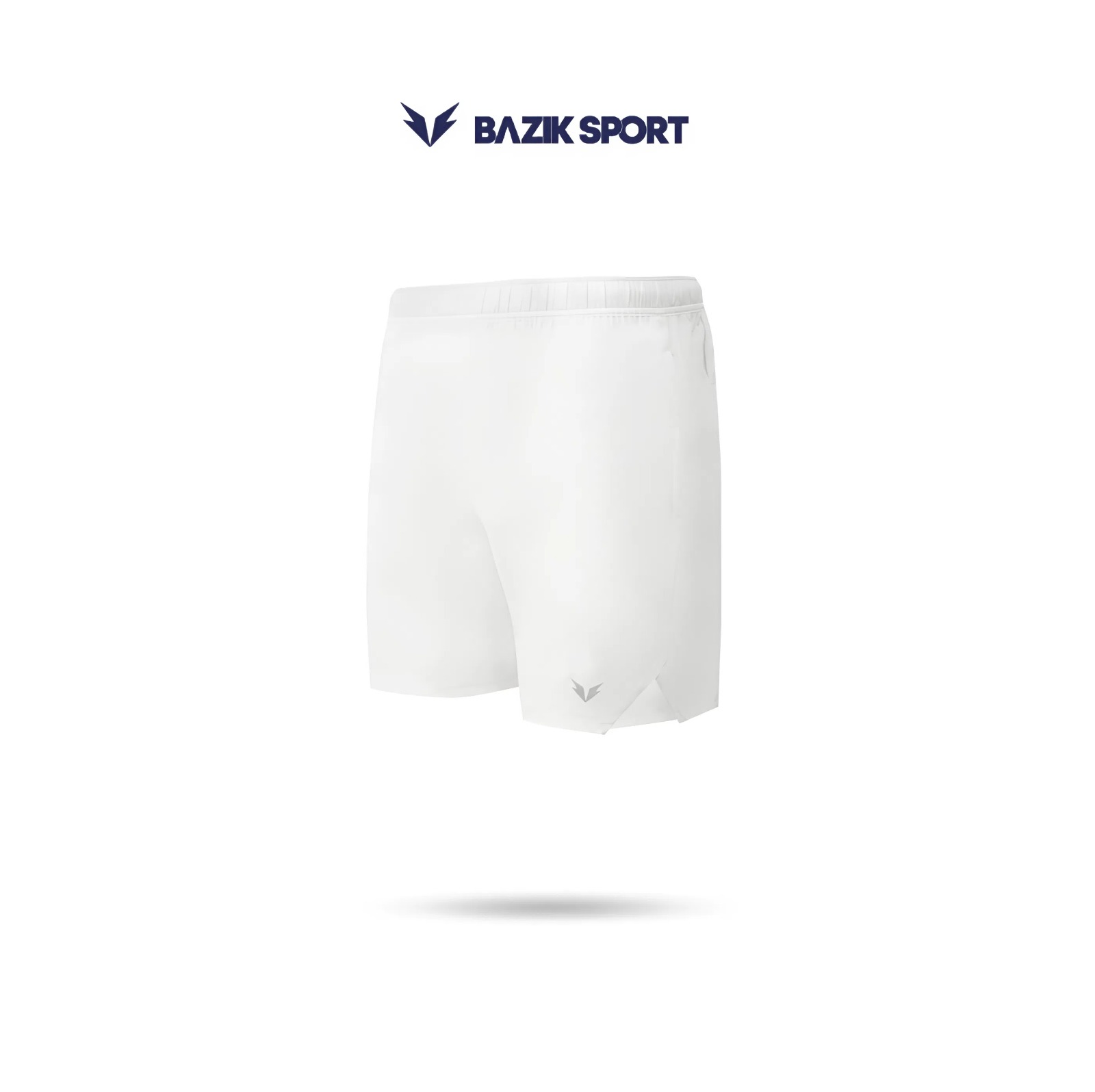 Short 6 Inch Bazik Pickleball  - Trắng - M