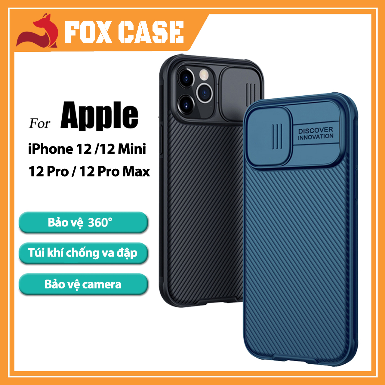 Ốp lưng Nillkin Camshield Pro cho iPhone