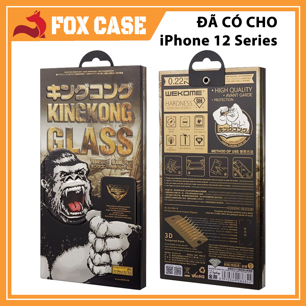 Kính cường lực Kingkong cho iPhone