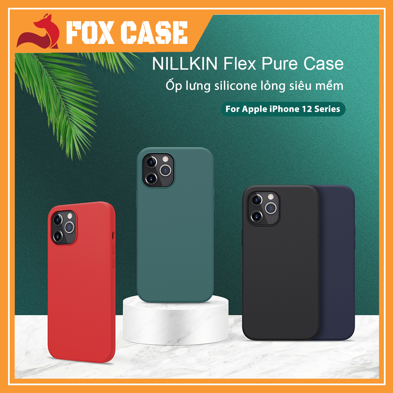 Ốp lưng Nillkin Flex Pure Case cho iPhone