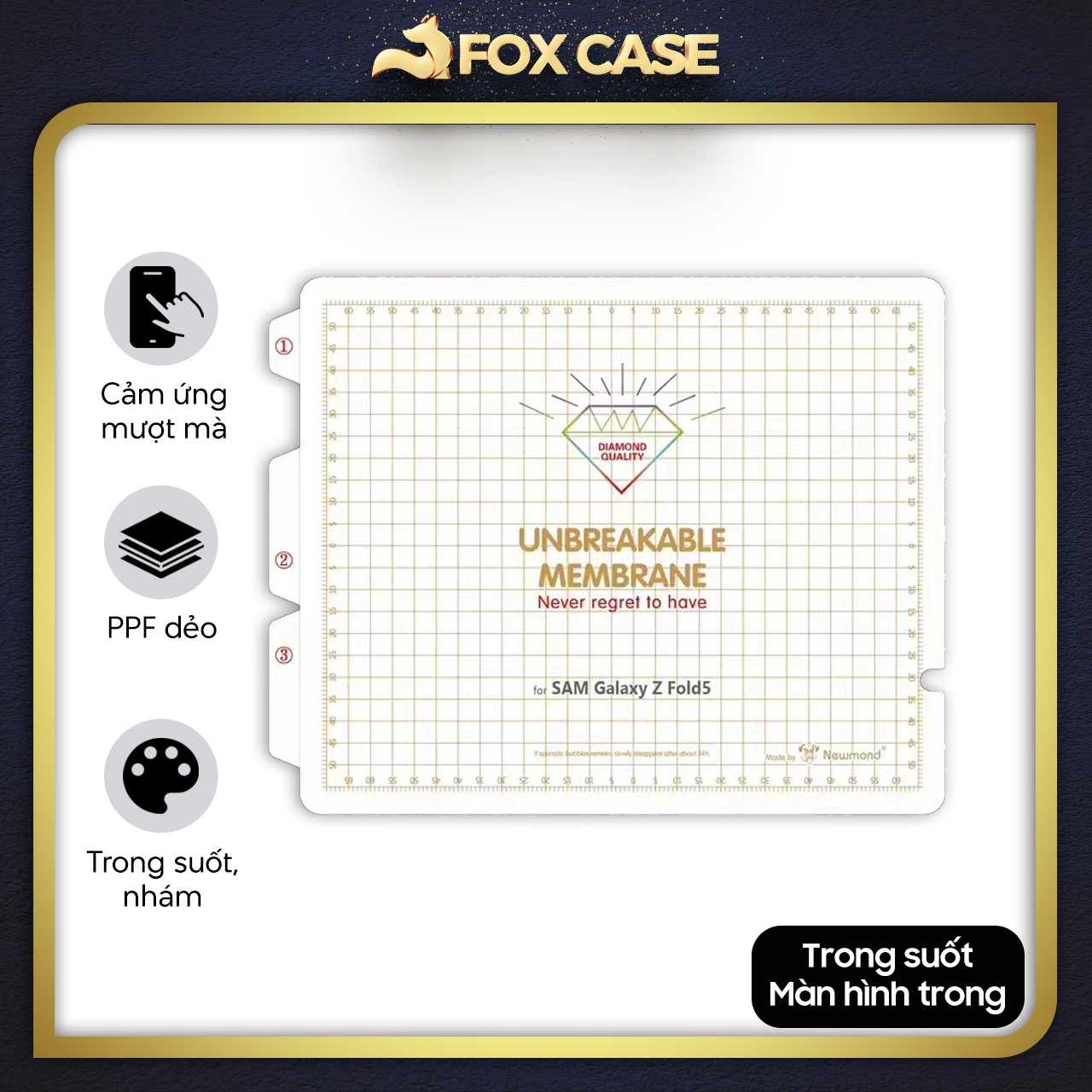 Miếng dán PPF cho Samsung Galaxy Z Fold6