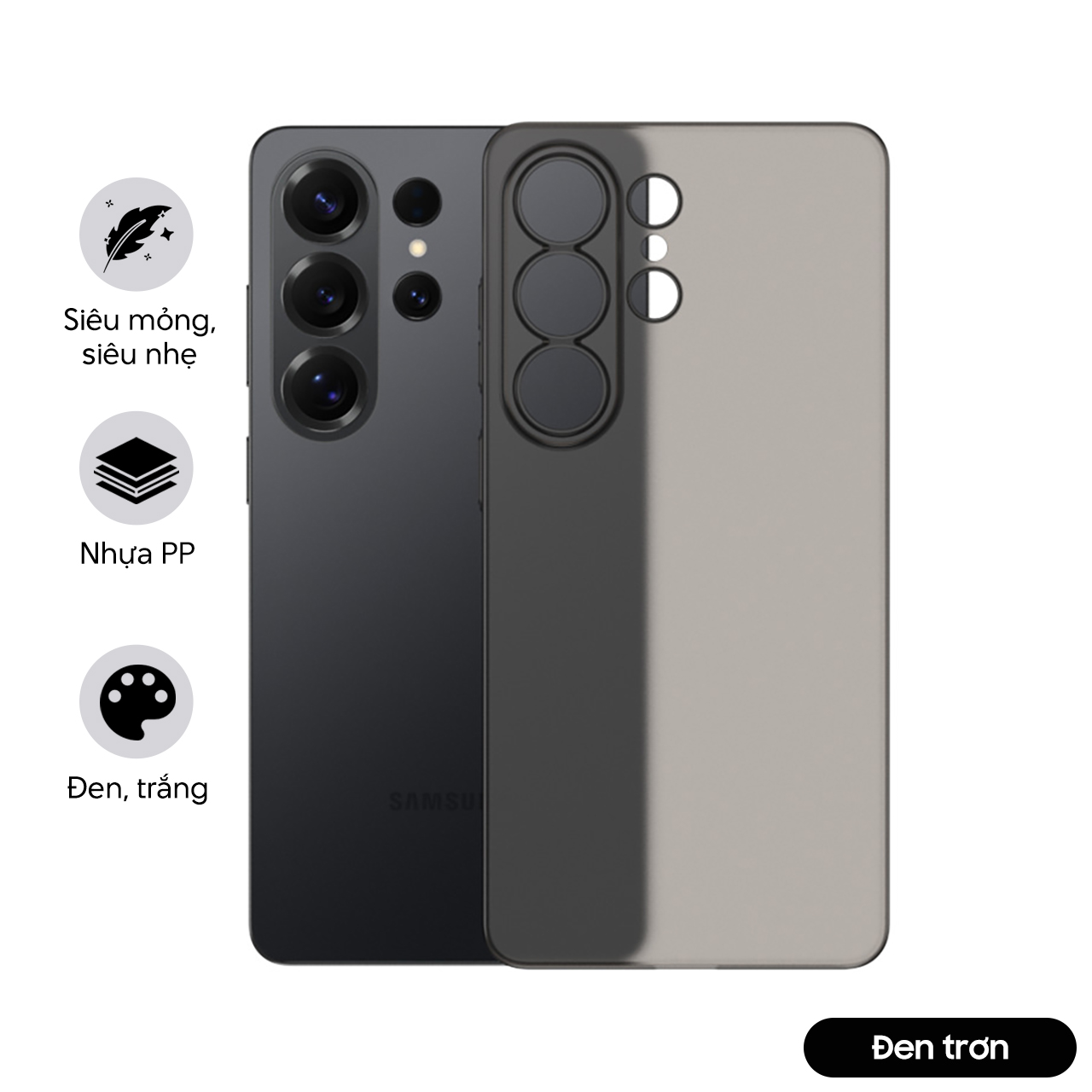 Ốp siêu mỏng cho Samsung Galaxy S26 Ultra