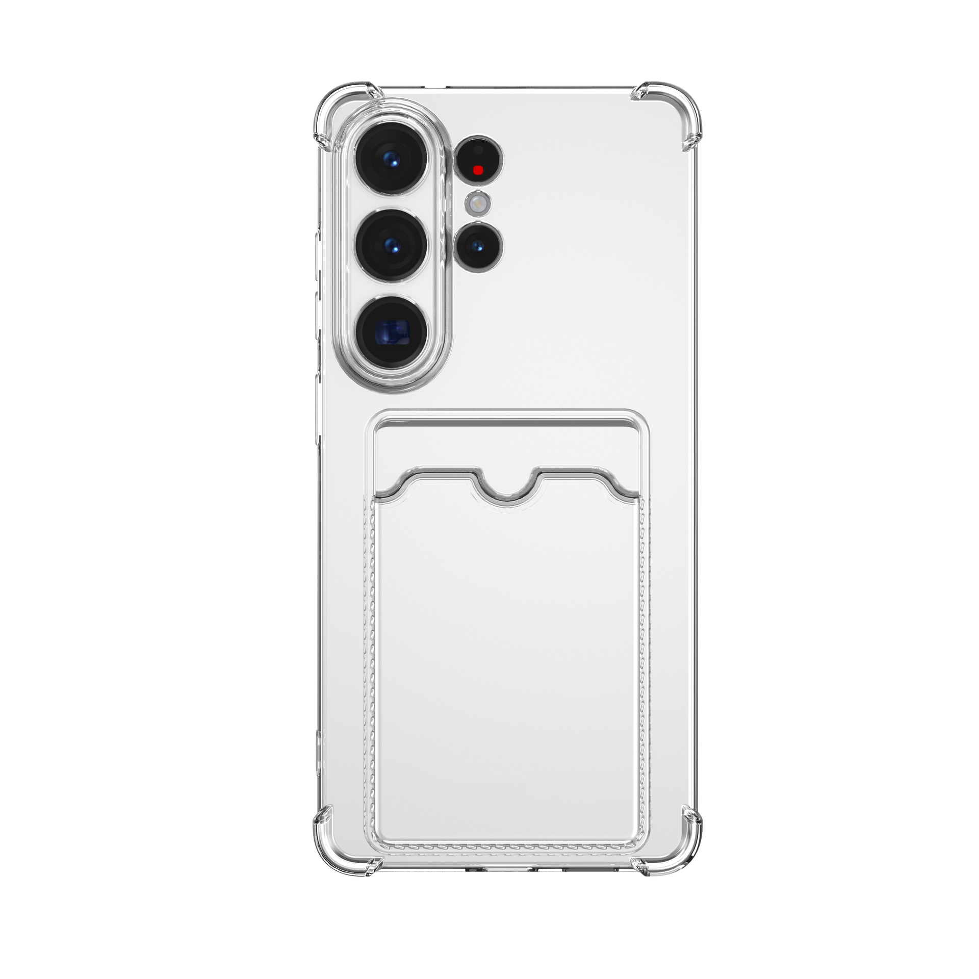 Ốp trong dẻo có ngăn đựng thẻ cho Samsung Galaxy S26 Ultra