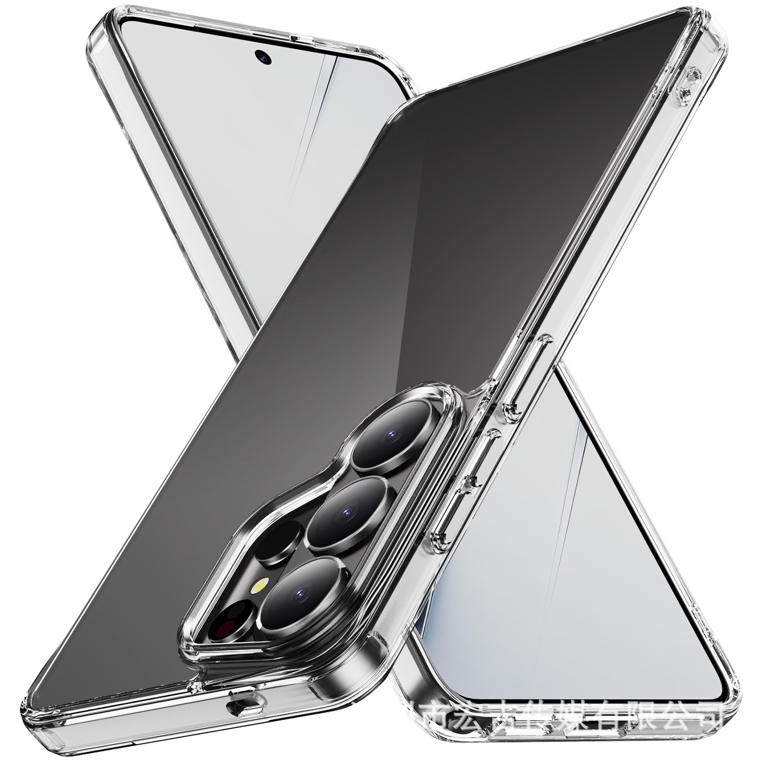 Ốp trong suốt viền dẻo, lưng cứng cho Samsung Galaxy S26 Ultra