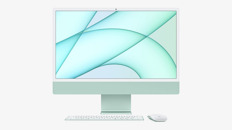 iMac xanh