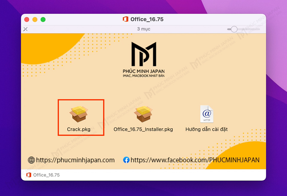 Chạy file Crack để kích hoạt Office 2021