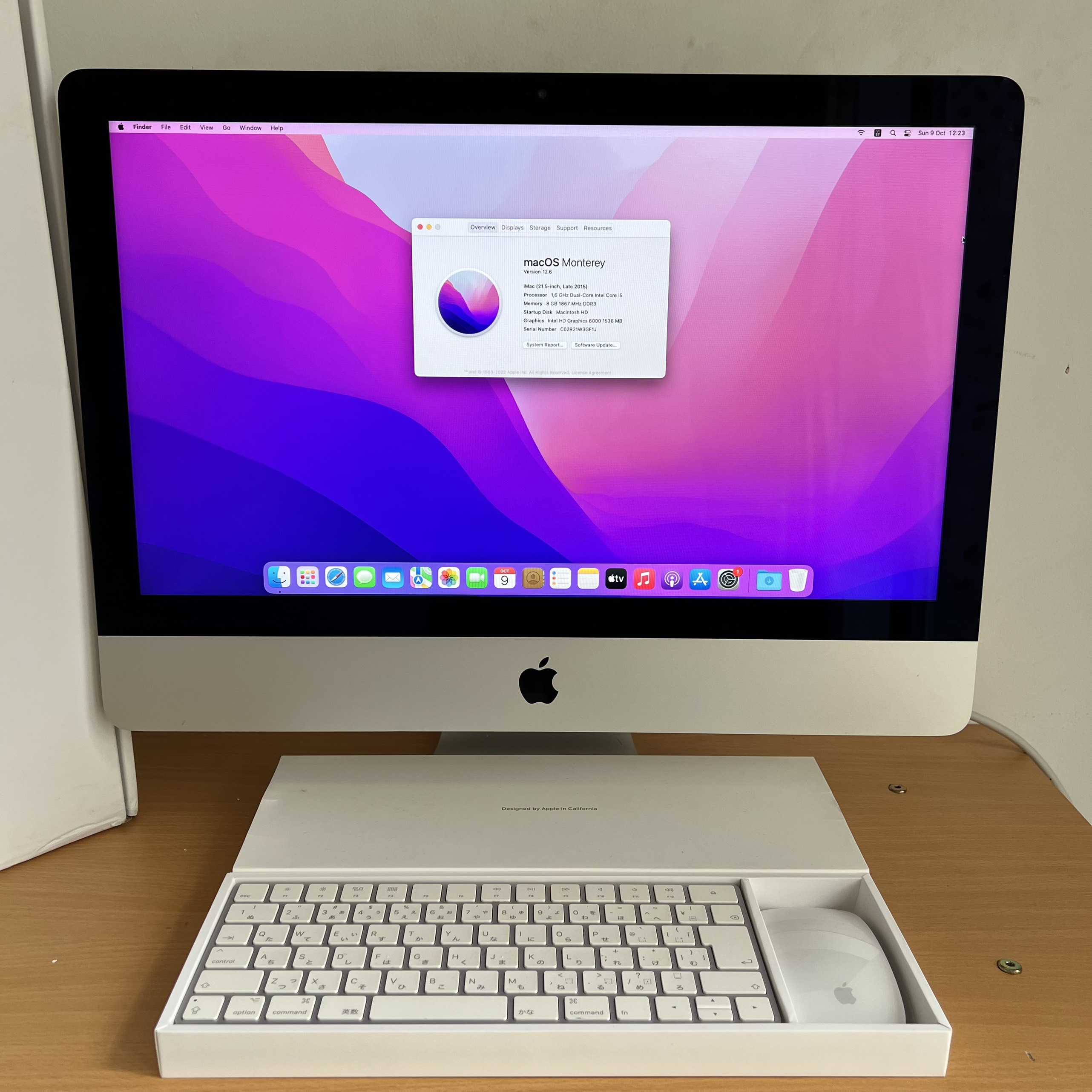 iMac Late 2015, 21.5 inch, i5, Ram 8GB, HDD 1T - Full phụ kiện