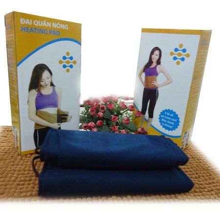 Đai quấn nóng heating pad có thật sự giúp giảm mỡ bụng hay không??