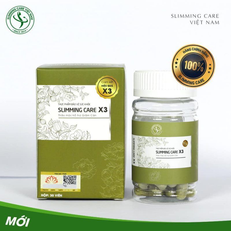 THÔNG BÁO THAY ĐỔI MẪU MÃ VỎ HỘP THẢO MỘC GIẢM CÂN X3 TỪ NGÀY 25/2/2021