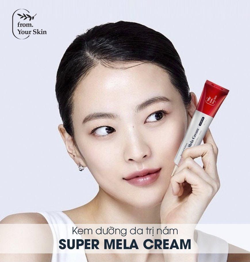 Dành cả thanh xuân cho trị nám mà chưa biết Super Mela Cream thì quả là thiếu sót