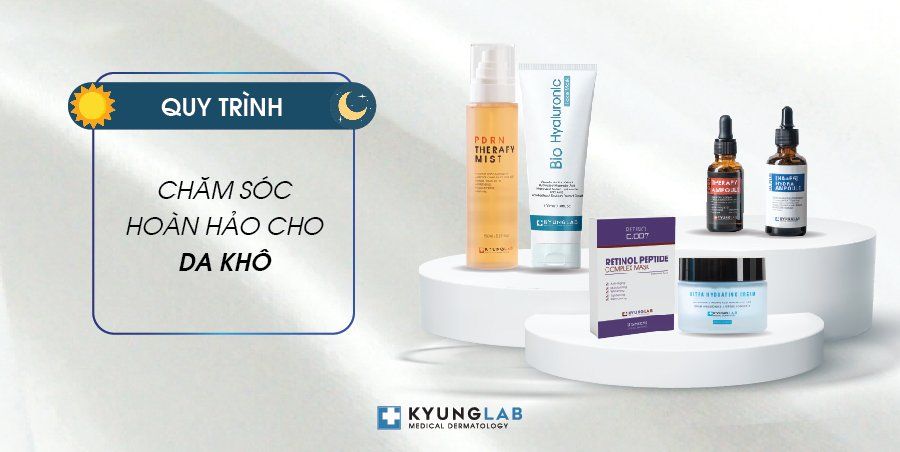 Chăm sóc làn da khô với những sản phẩm Skincare dưới 600.000Đ