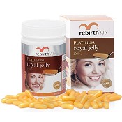 Thực Phẩm Chức Năng Viên Uống Nhau Cừu Trẻ Hóa Từ Bên Trong Rebirth Life Platinum Placenta Youth 3000mg 60 Capsules - RL01