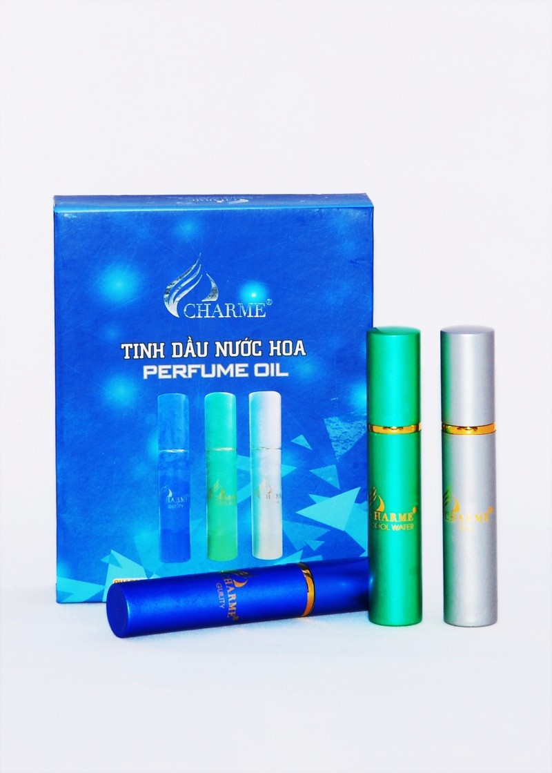 Set nước hoa tinh dầu nam Charme (Guility, Iris, Cool Water)