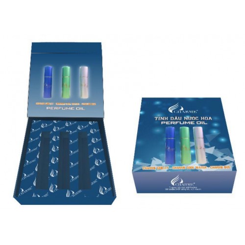 Set nước hoa tinh dầu nam Charme (Guility, Iris, Cool Water)