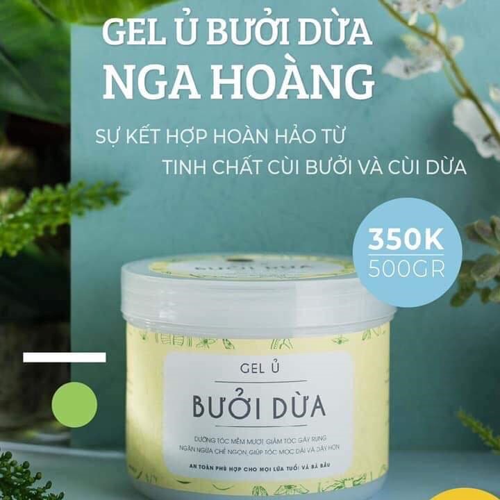 Gel ủ bưởi dừa Nga Hoàng - cho mái tóc bạn dài và mượt