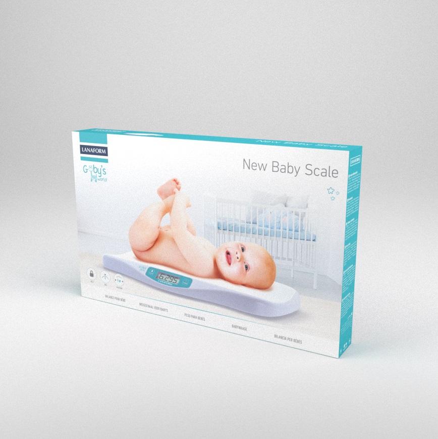 Cân Trẻ Sơ Sinh và Trẻ Em Lanaform Baby