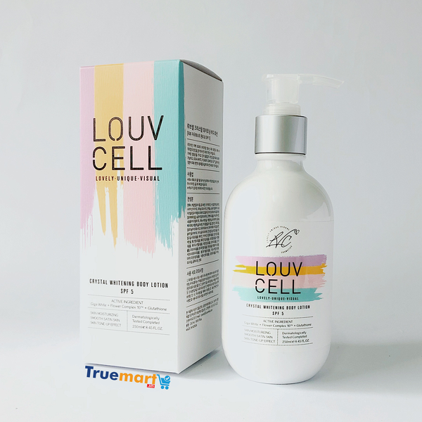 Lotion dưỡng trắng da Louv Cell cho body của Hàn Quốc 250ml