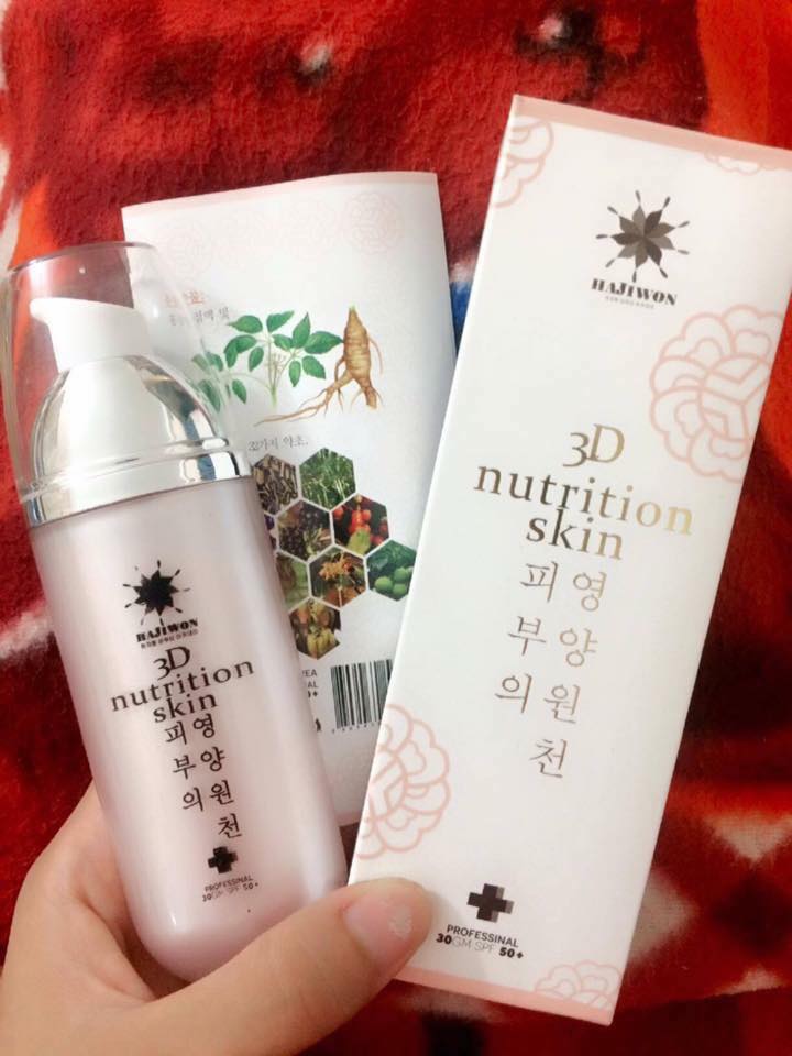 Kem dưỡng da trị nám 3D Nutrition skin Genie