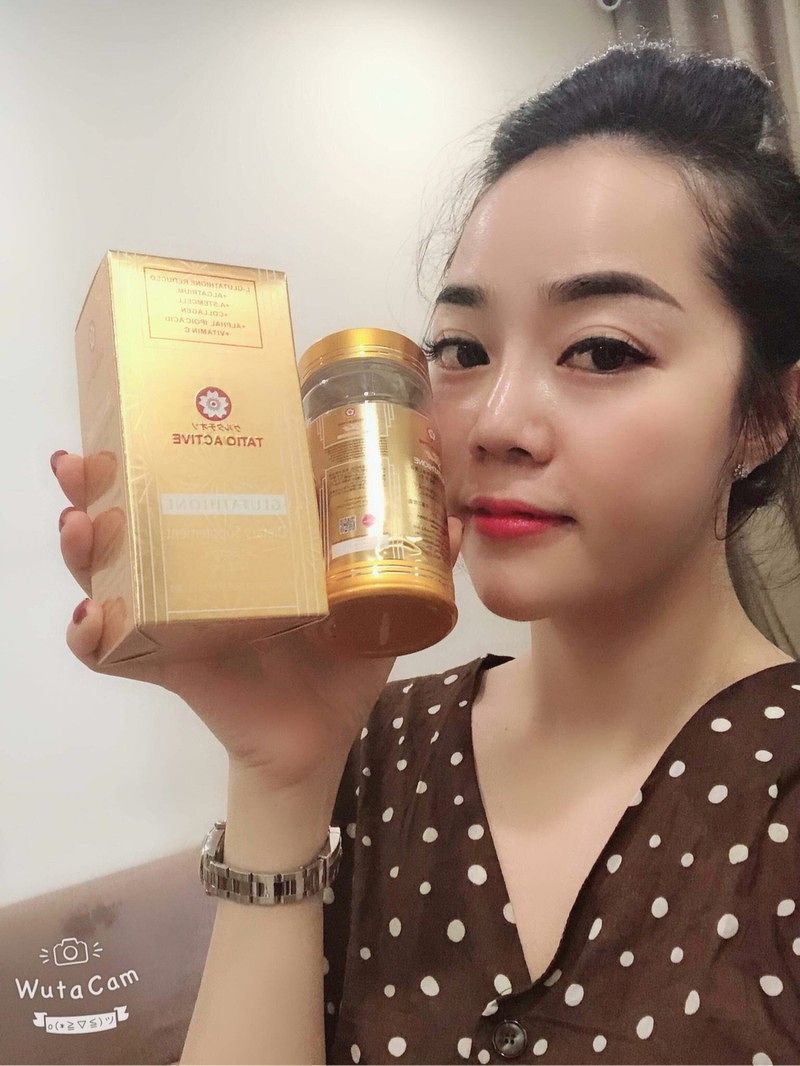 Viên uống trắng da Tatio Active Gold Glutathione