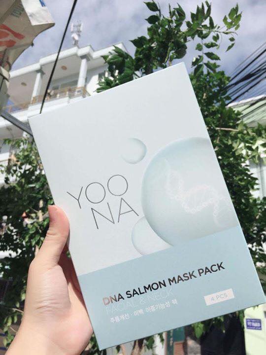 Mặt Nạ Cá Hồi Yoona DNA Salmon Mask Pack Facial & Neck