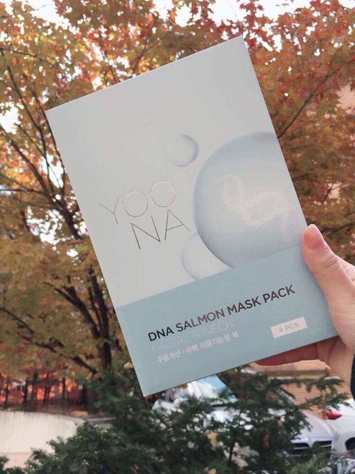 Mặt Nạ Cá Hồi Yoona DNA Salmon Mask Pack Facial & Neck