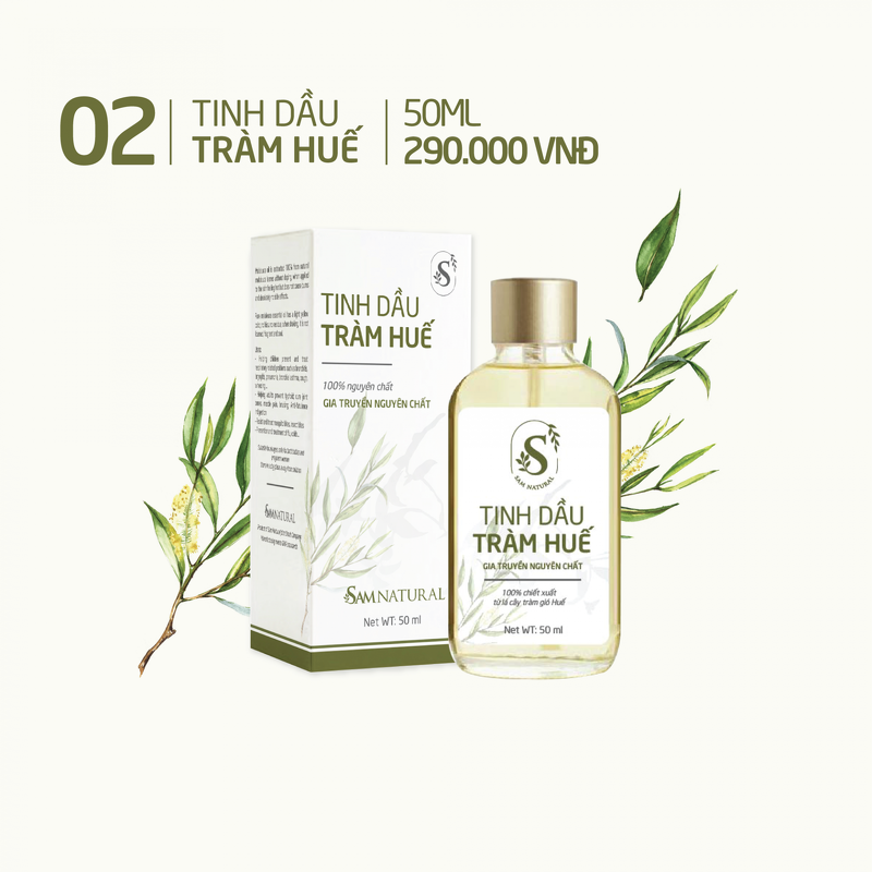 Tinh Dầu Tràm Huế 50ml - Sam Natural