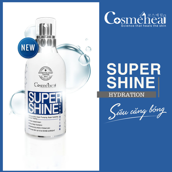 Kem Cấp Nước Căng Bóng Da Cosmeheal Supershine Hydration 50ml