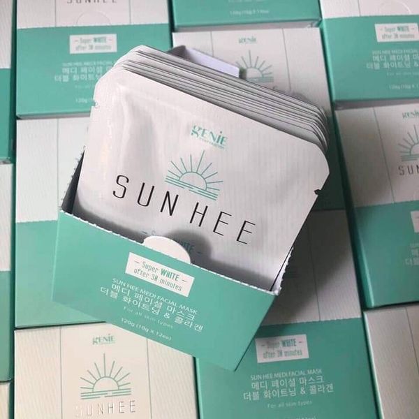 Mặt Nạ Thải Độc Genie Sun Hee Medi Facial Mask Hàn Quốc