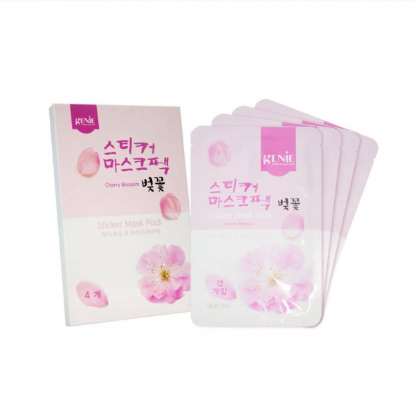 Mặt Nạ Hoa Đào Tươi Genie
