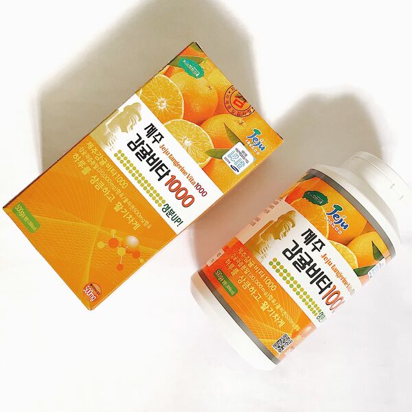 Viên Vitamin C Jeju Orange 500g Hàn Quốc