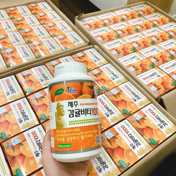 Viên Vitamin C Jeju Orange 500g Hàn Quốc