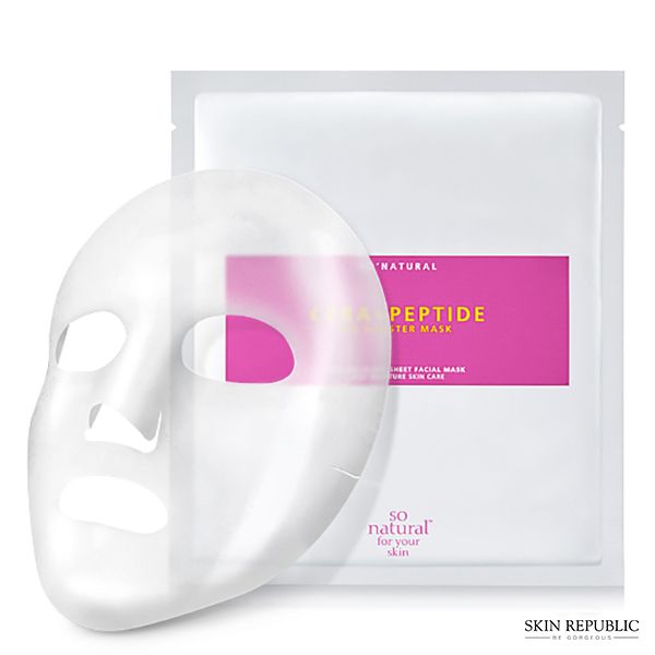 Mặt Nạ Dưỡng Ẩm Cera + Peptide Bio Booster Mask So'Natural Hàn Quốc