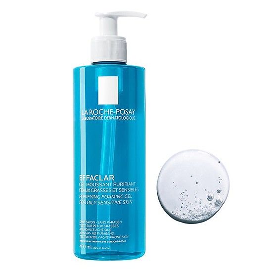 Sữa rửa mặt La Roche-Posay Effaclar Gel Cleanser 400ml