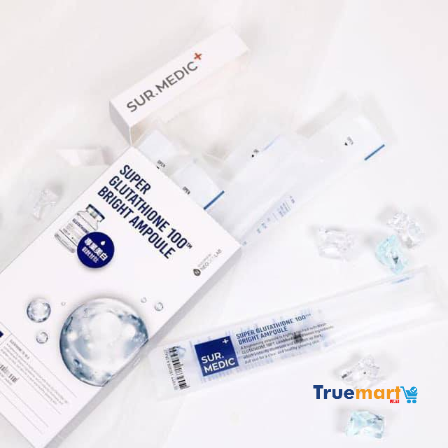 Tinh Chất Truyền Trắng Neogen Sur.Medic+ Super Glutathione 100 Bright Ampoule – Hộp 10 Ống (1g/1ống)