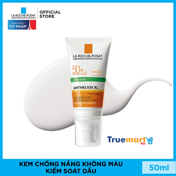 Kem Chống Nắng Không Màu Kiểm Soát Dầu La Roche-Posay Anthelios XL SPF 50+ UVB & UVA 50ml