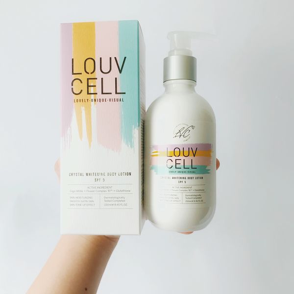 Lotion dưỡng trắng da Louv Cell cho body của Hàn Quốc 250ml