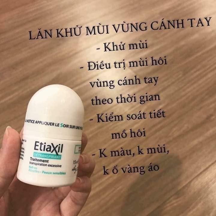 Lăn khử mùi Etiaxil Traitement đặc trị hôi nách của Pháp