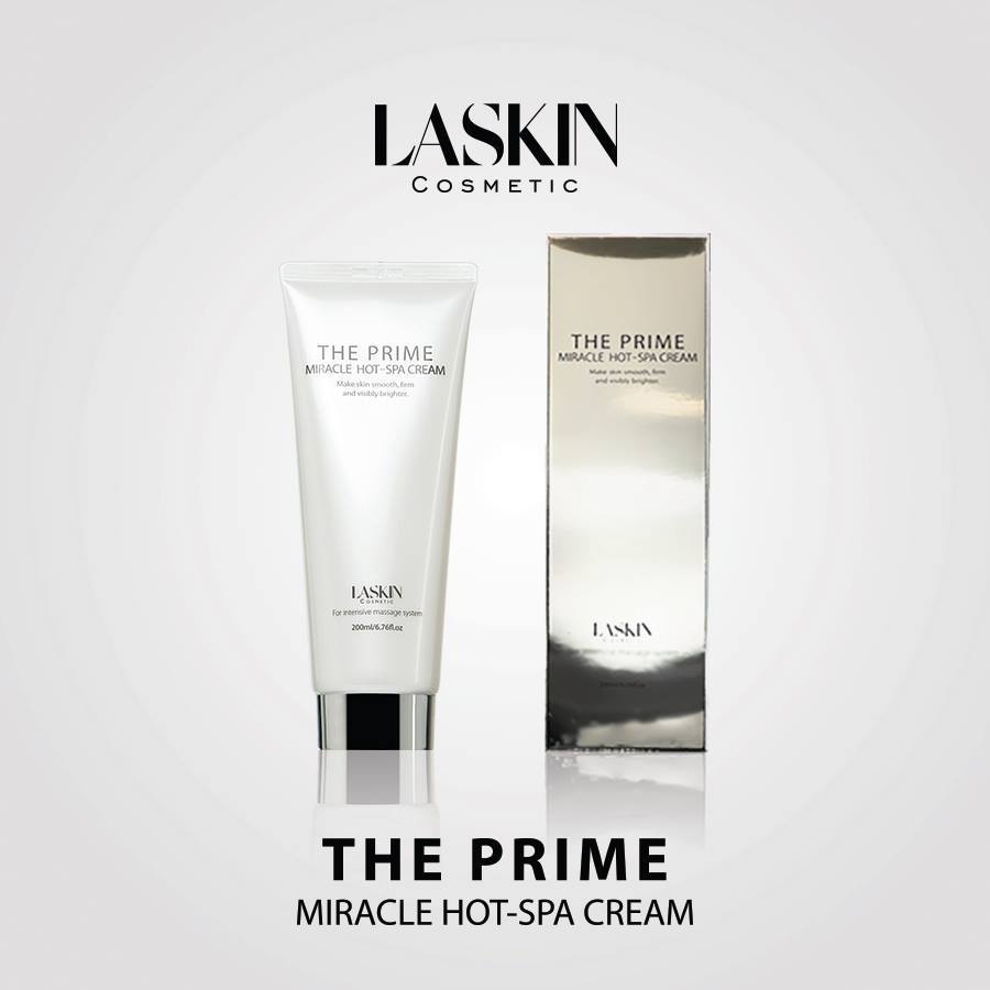 Kem tan mỡ The Prime - Laskin ( Tặng kèm đai siết eo cao cấp)