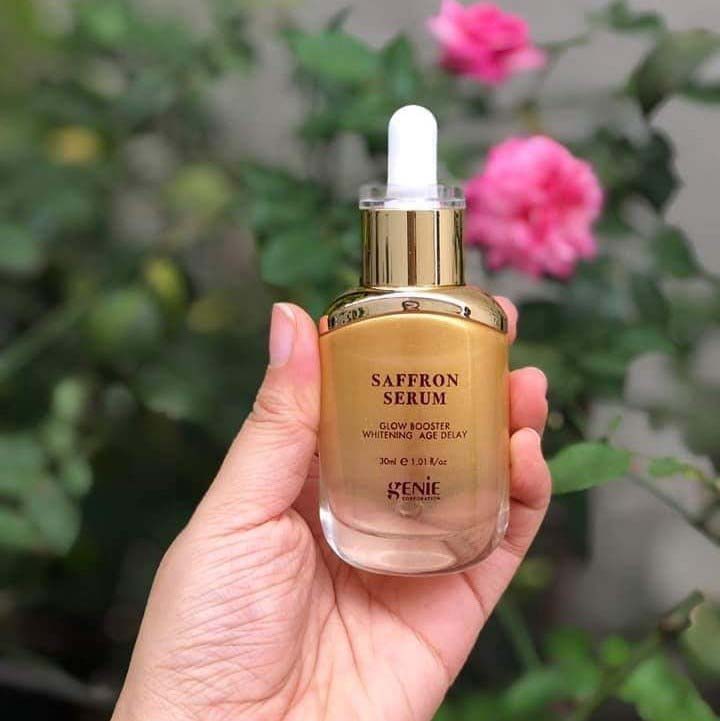 Serum nhụy hoa nghệ tây Genie Saffron Serum 30ml Hàn Quốc