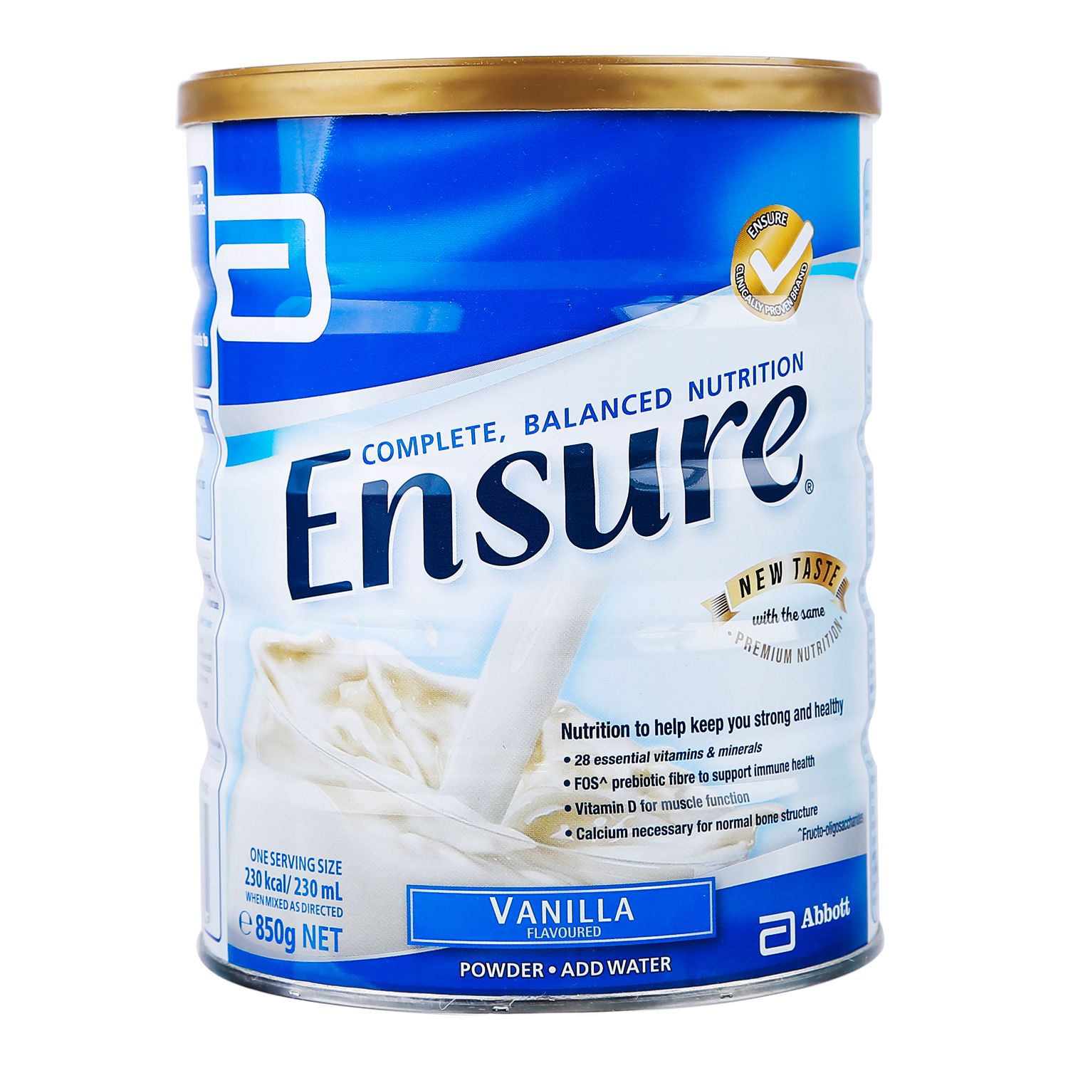 Sữa Ensure Úc 850g Hương Vani Giàu Dinh Dưỡng