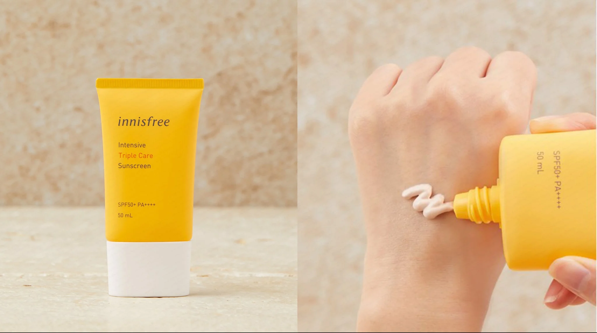 Kem Chống Nắng Innisfree Chống Trôi, Điều Chỉnh Tông Da SPF50+/PA++++