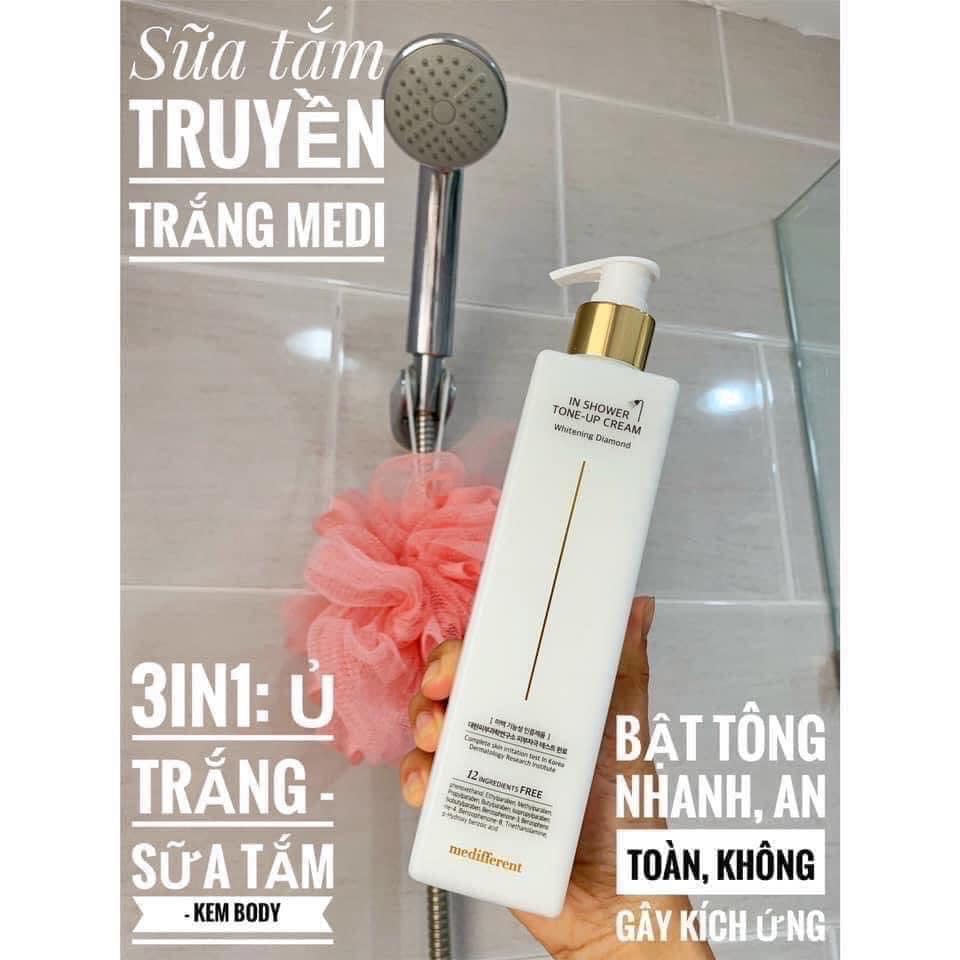 Sữa tắm truyền trắng Medifferent In Shower Tone Up Cream