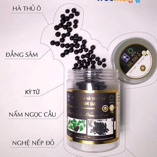 Hà thủ ô đỏ Phạm Gia Gold 3+++ Trị tóc bạc, tuần hoàn máu