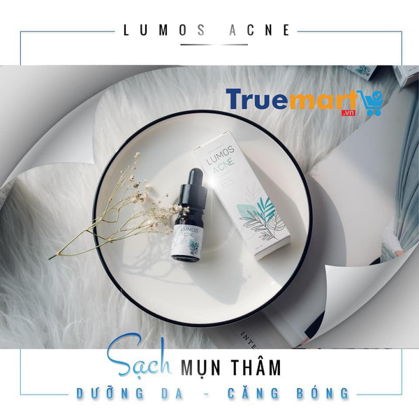 Huyết thanh trị mụn LUMOS ACNE USA - mờ thâm, trắng da