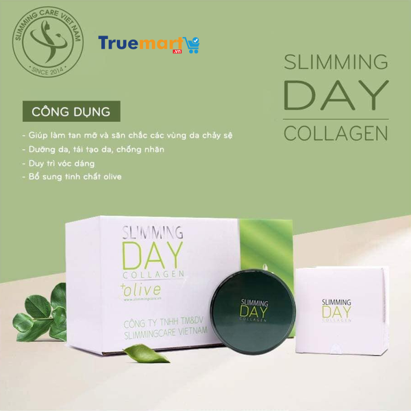 Bộ giảm mỡ, mờ rạn Slimming Day Collagen- tan mỡ, mờ rạn