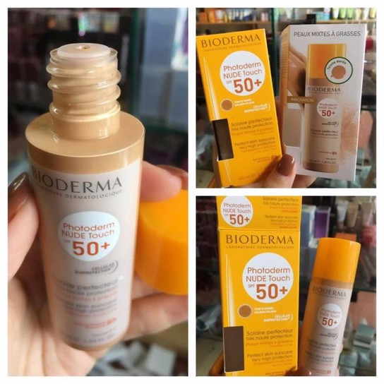 Kem Chống Nắng Bioderma Photoderm Nude Touch SPF 50+