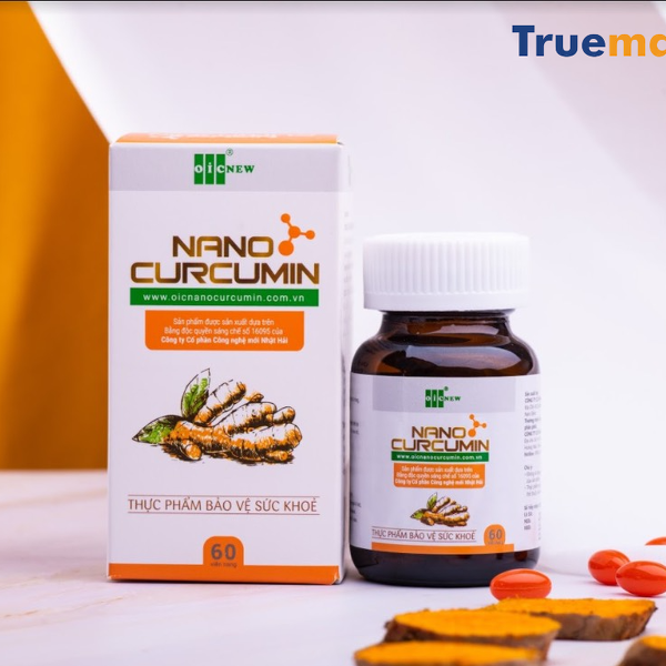 Viên nang Nano Curcumin OIC 60 viên - Thế hệ mới