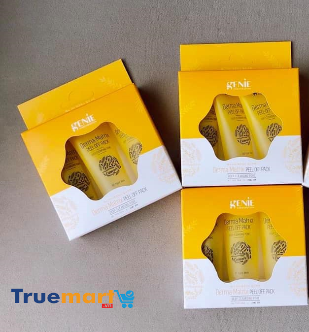 Mặt Nạ Genie Derma Matrix Peel Off Pack - Làm sạch da, chống lão hóa